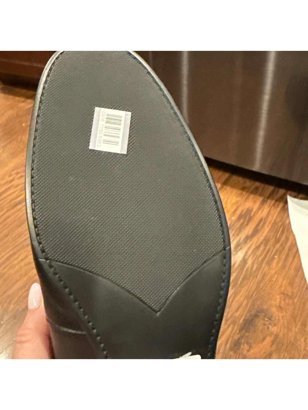 New Magnanni Black  Loafers Shoes Men's Size 11.5